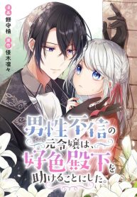 Cover of The Former Noblewoman with a Distrust for Men Decides to Help the Lustful Prince manga